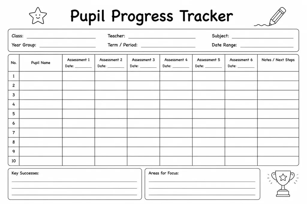 Pupil Progress Tracker
