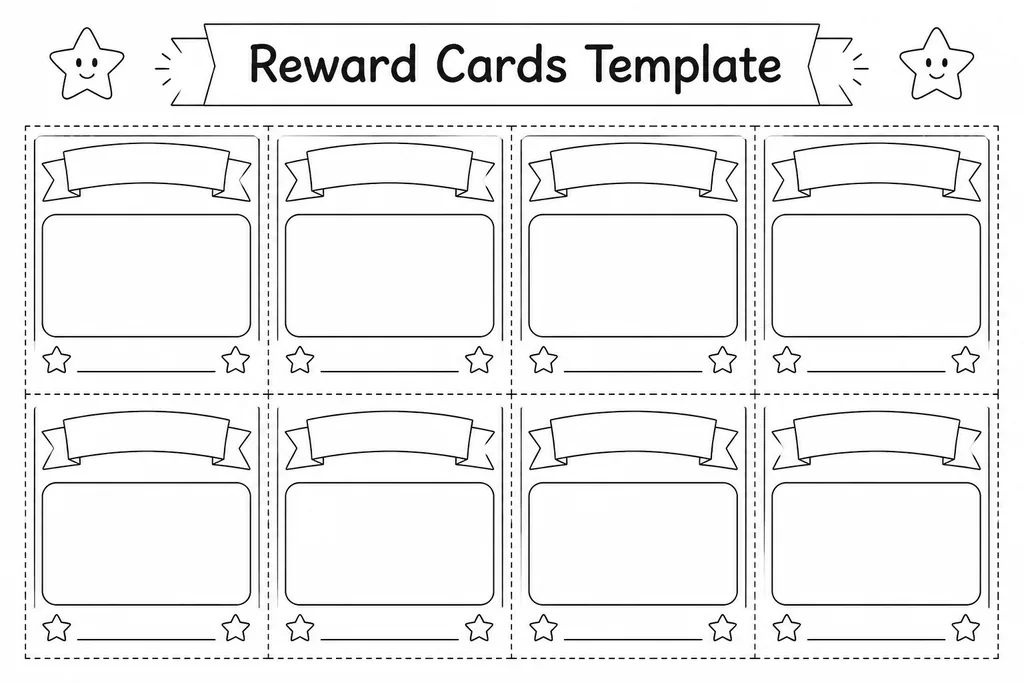 Reward Cards Template