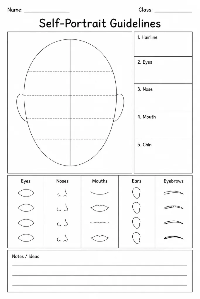 Self-Portrait Guidelines